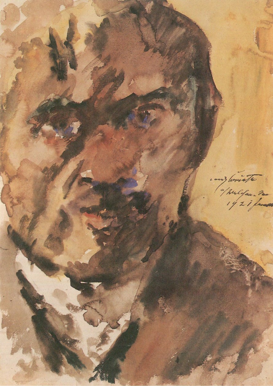 Self-portrait by Lovis Corinth