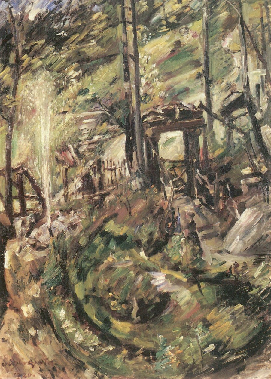Walchensee, Spring Fountain by Lovis Corinth