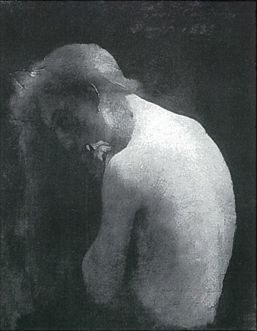 Female Half-Nude by Lovis Corinth