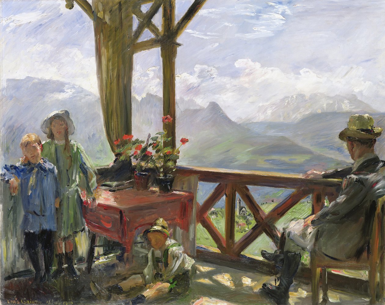 The Klobenstein by Lovis Corinth