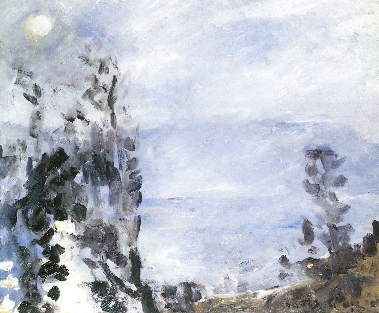 Walchensee, June Moon by Lovis Corinth