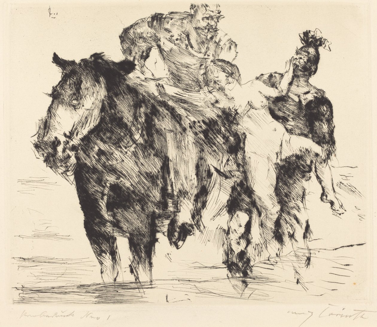 Rape by Lovis Corinth