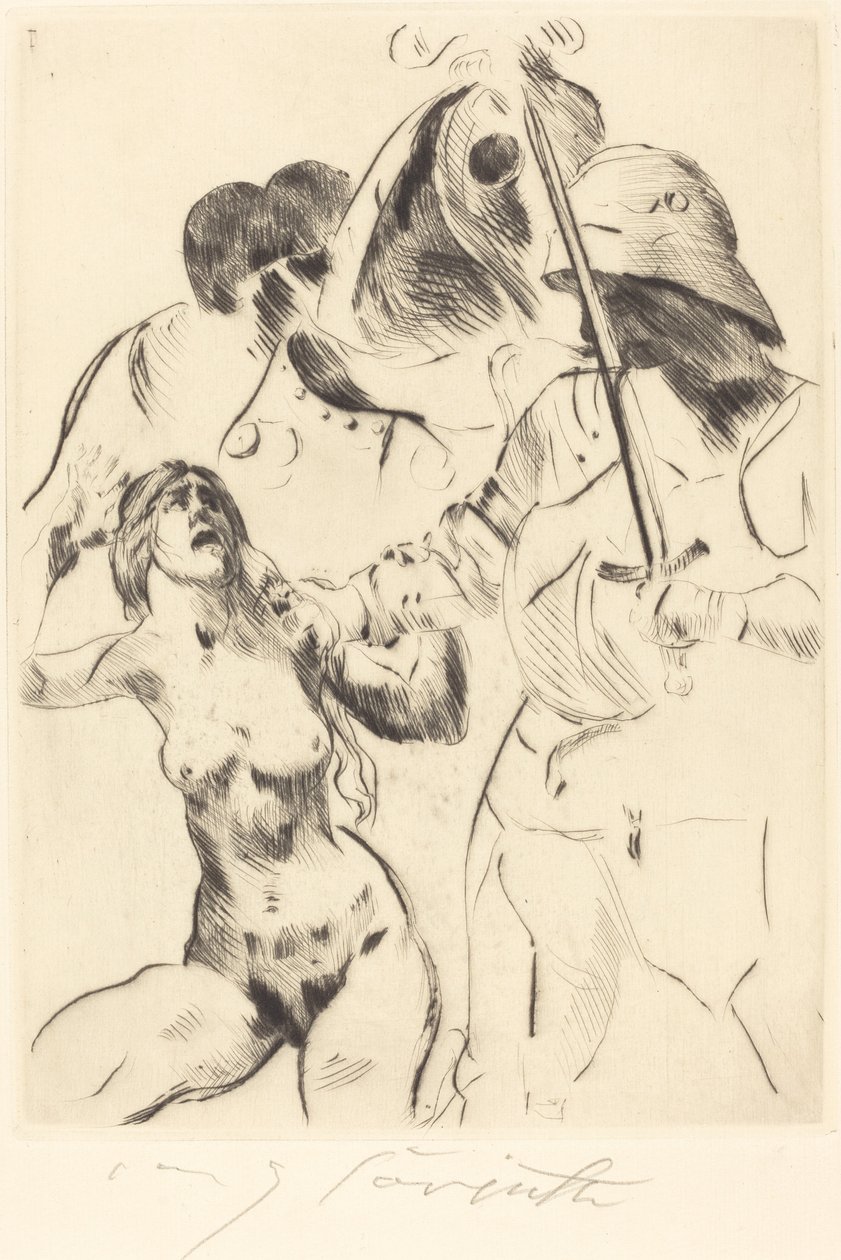 Abduction III by Lovis Corinth