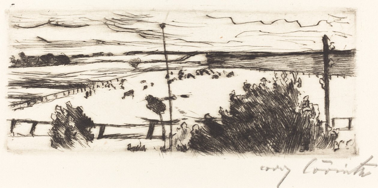 Seascape by Lovis Corinth