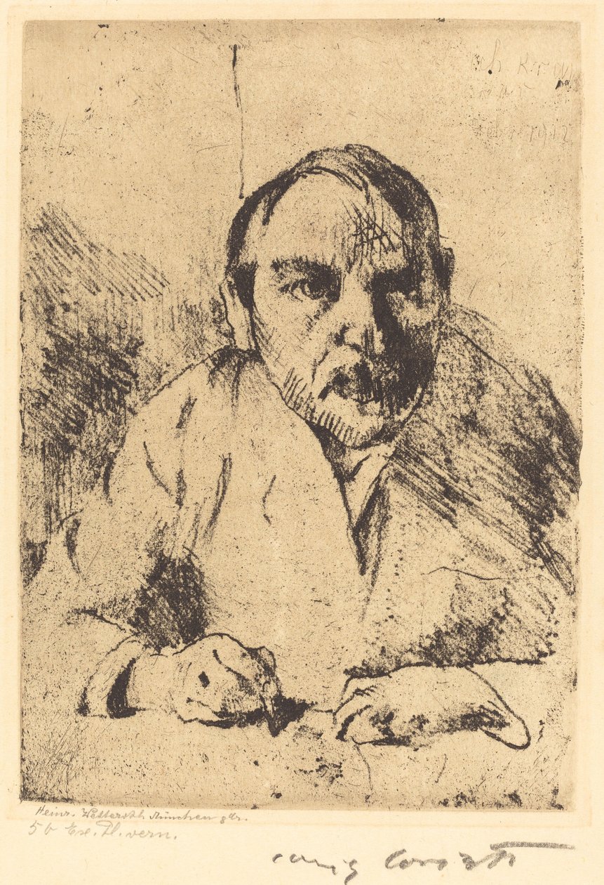 Self-Portrait by Lovis Corinth
