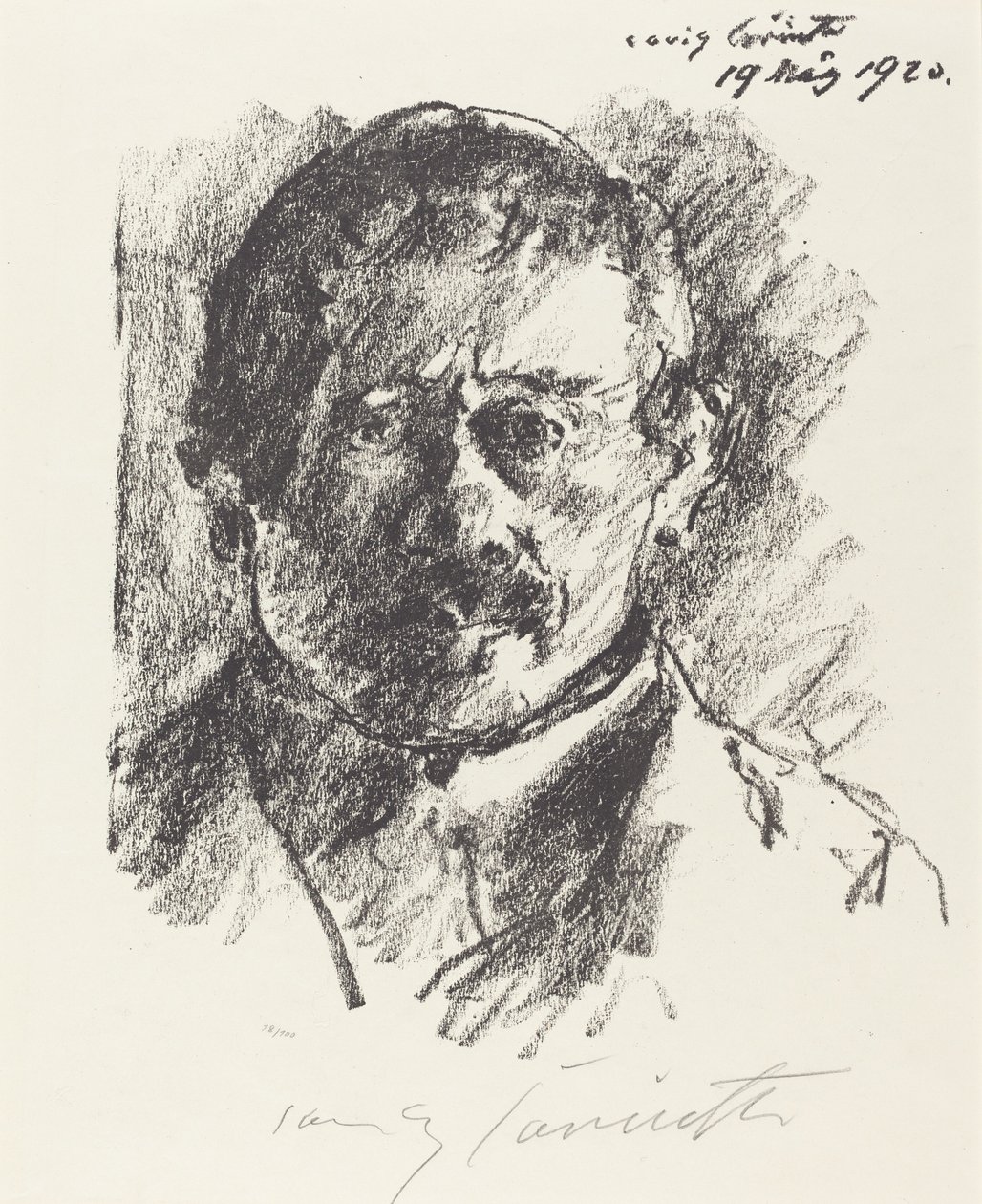 Self-Portrait by Lovis Corinth