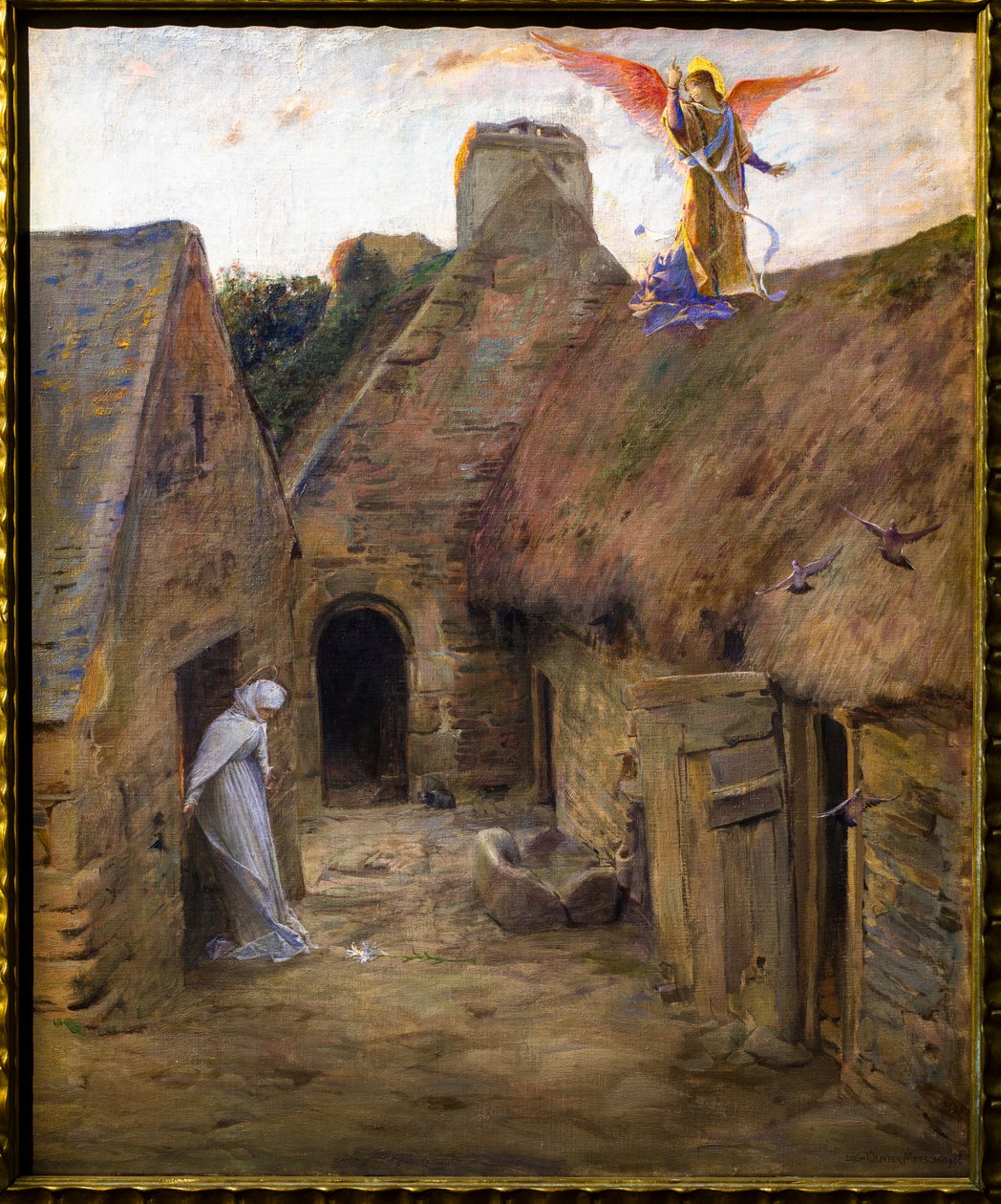 The Annunciation by Luc Oliver Merson