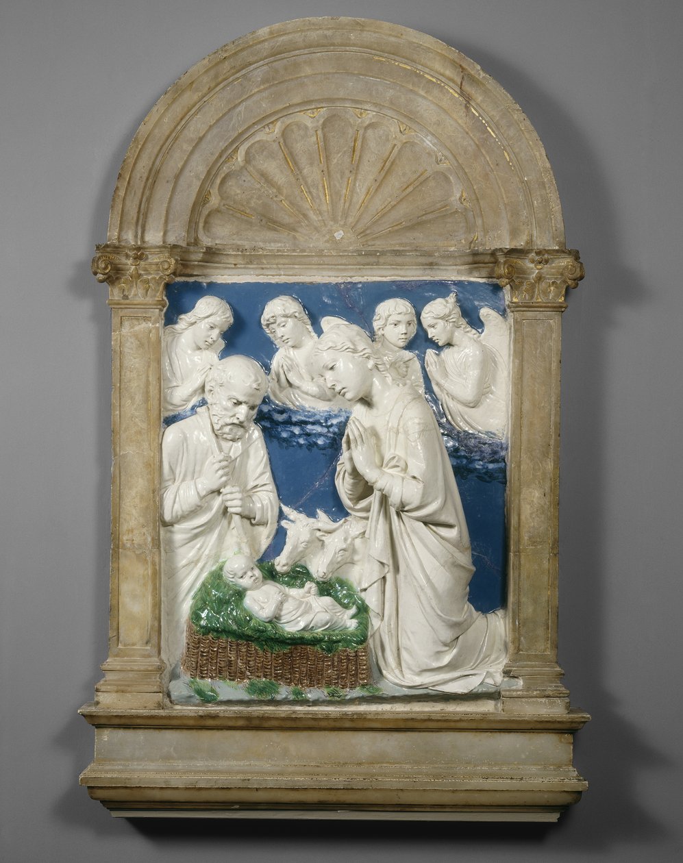 The Nativity, c.1460 by Luca Della Robbia