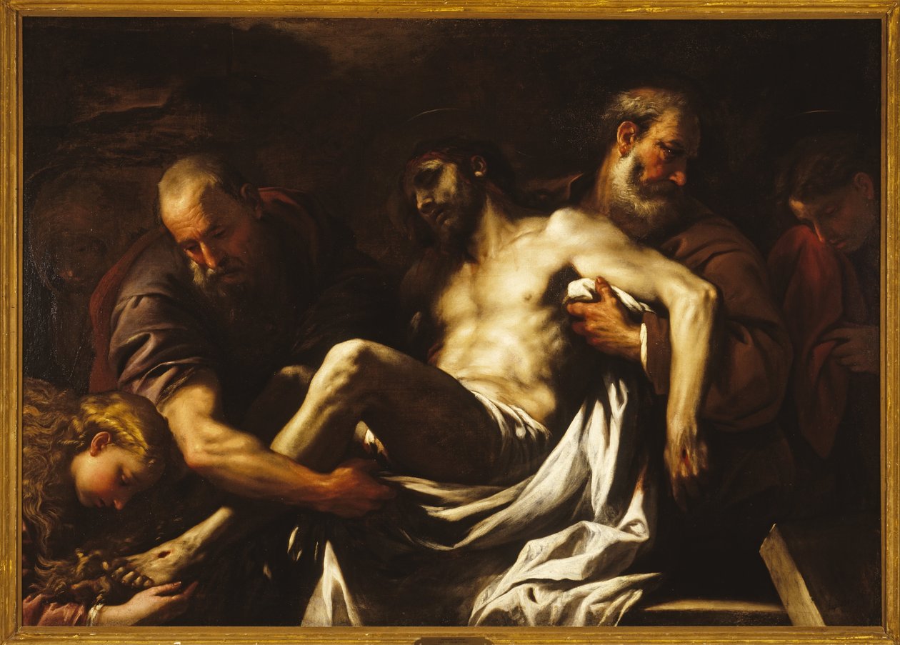 The Entombment of Christ by Luca Giordano