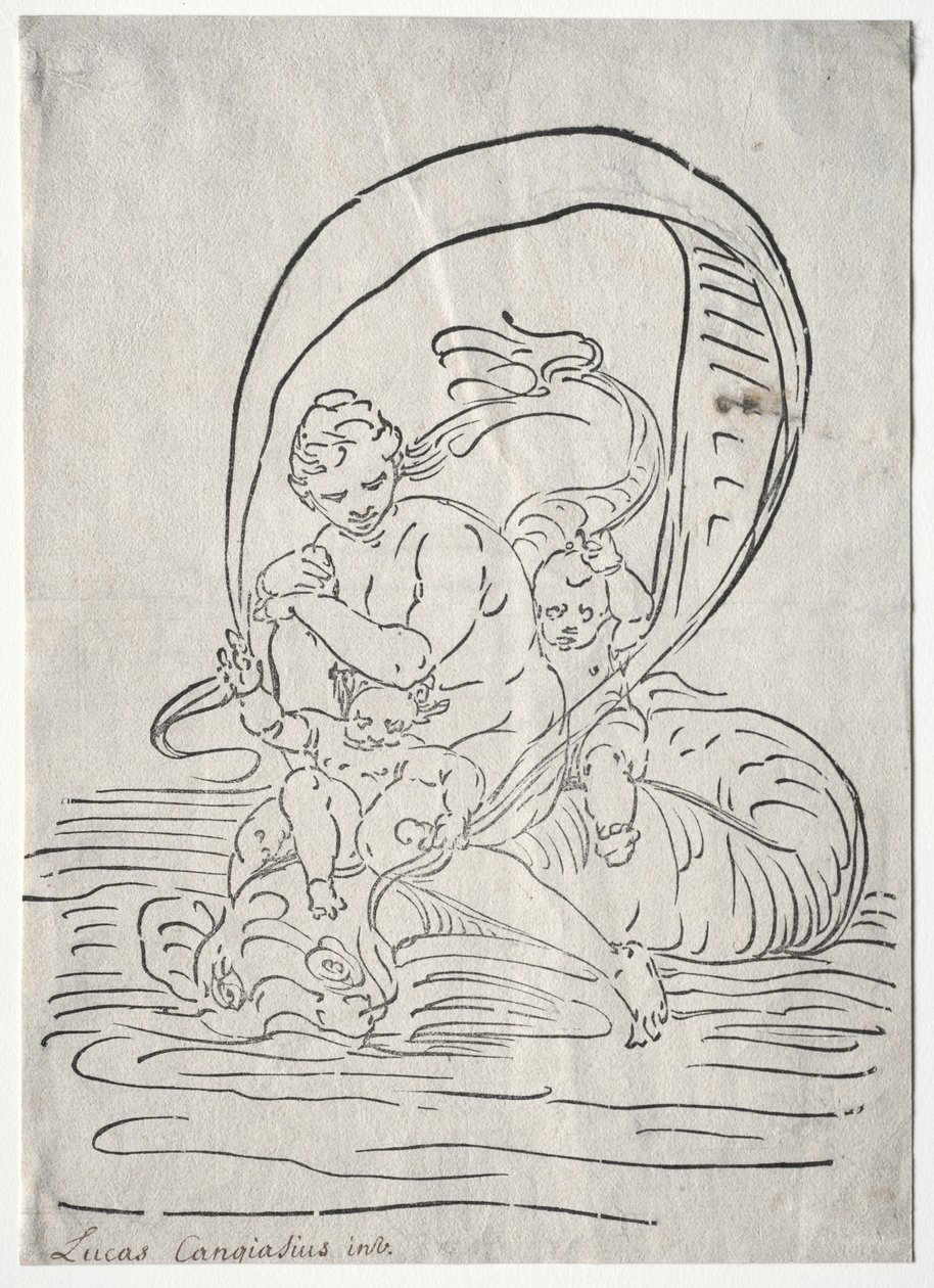 The Triumph of Amphitrite by Luca Cambiaso