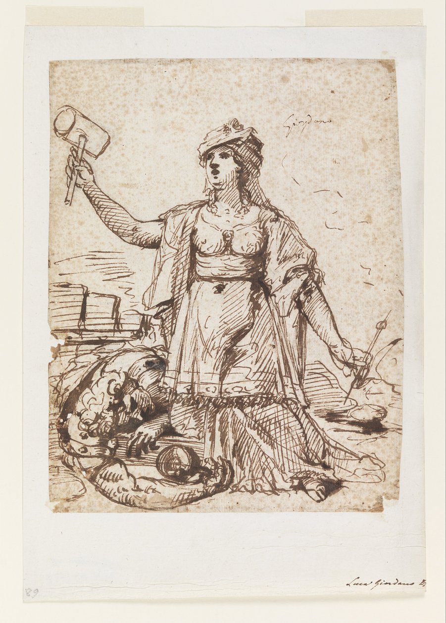 Jael and Sisera by Luca Giordano