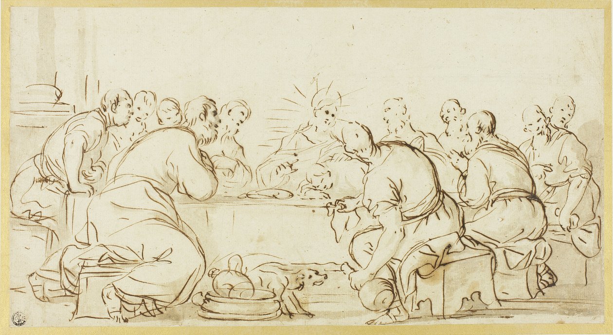 Last Supper by Luca Giordano