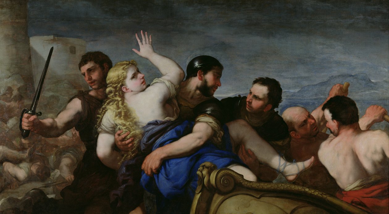 The Rape of Helen by Luca Giordano