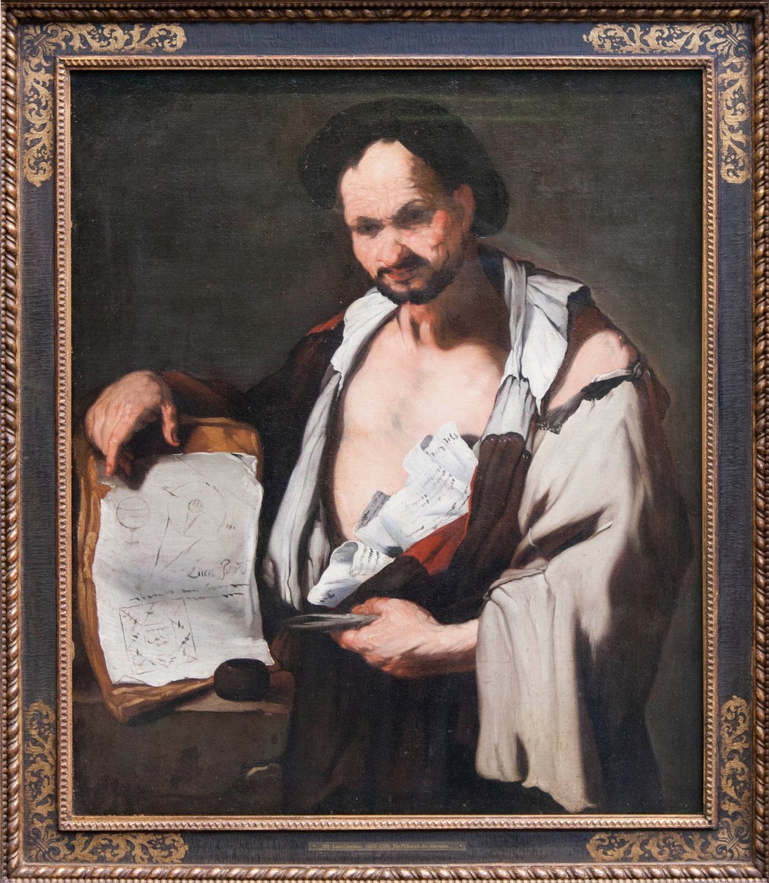 The Philosopher Thales of Miletus by Luca Giordano