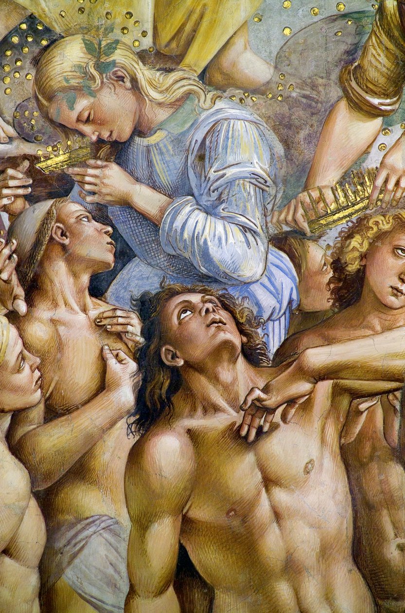 Elect, from Last Judgment fresco cycle by Luca Signorelli