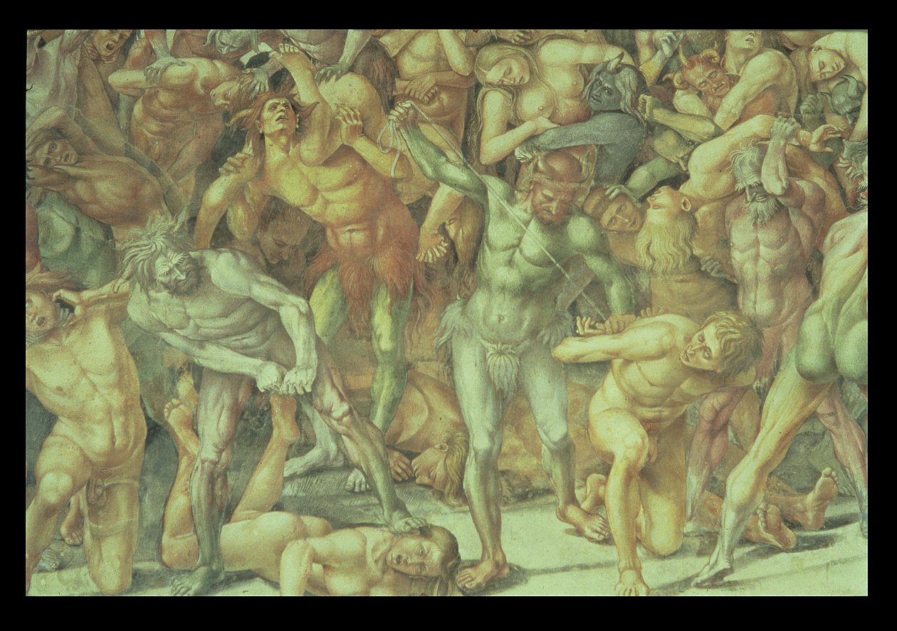 Hell, from the Last Judgement (detail) by Luca Signorelli