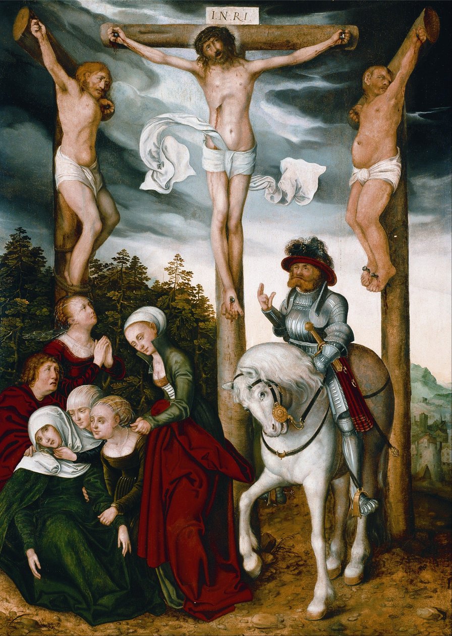 Crucifixion of Christ by Lucas Cranach the Elder