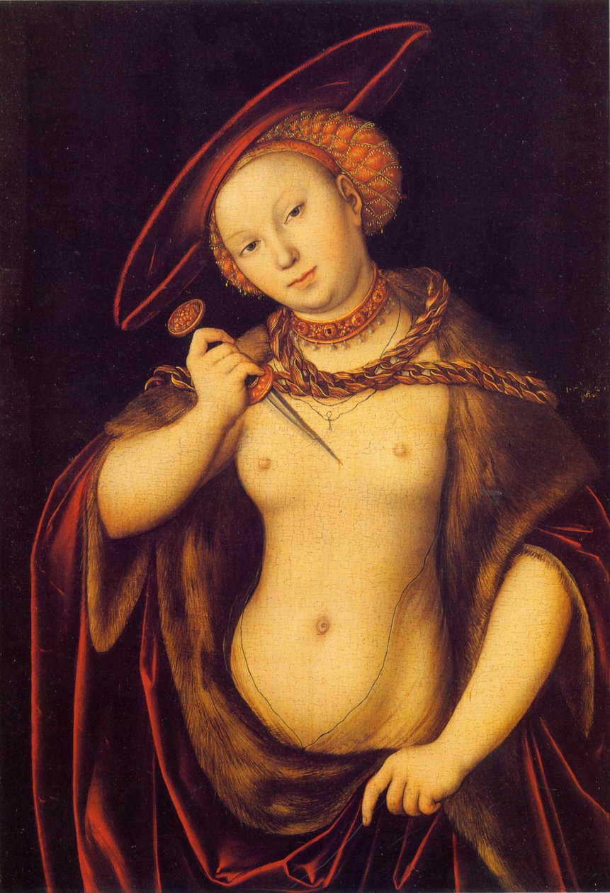 Lucretia by Lucas Cranach the Elder