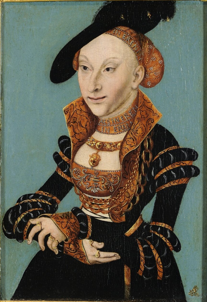 Sybille of Cleves by Lucas Cranach the Elder