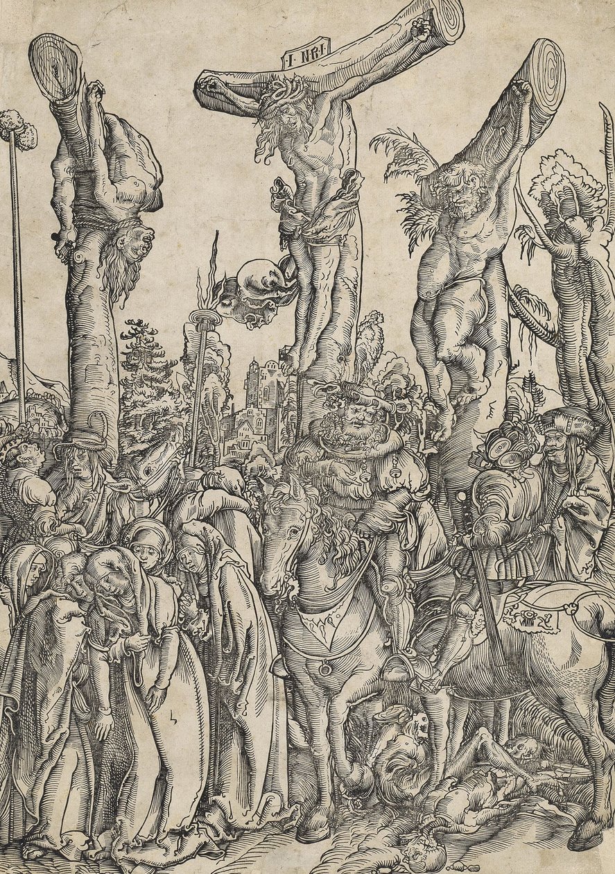 The Crucifixion by Lucas Cranach the Elder
