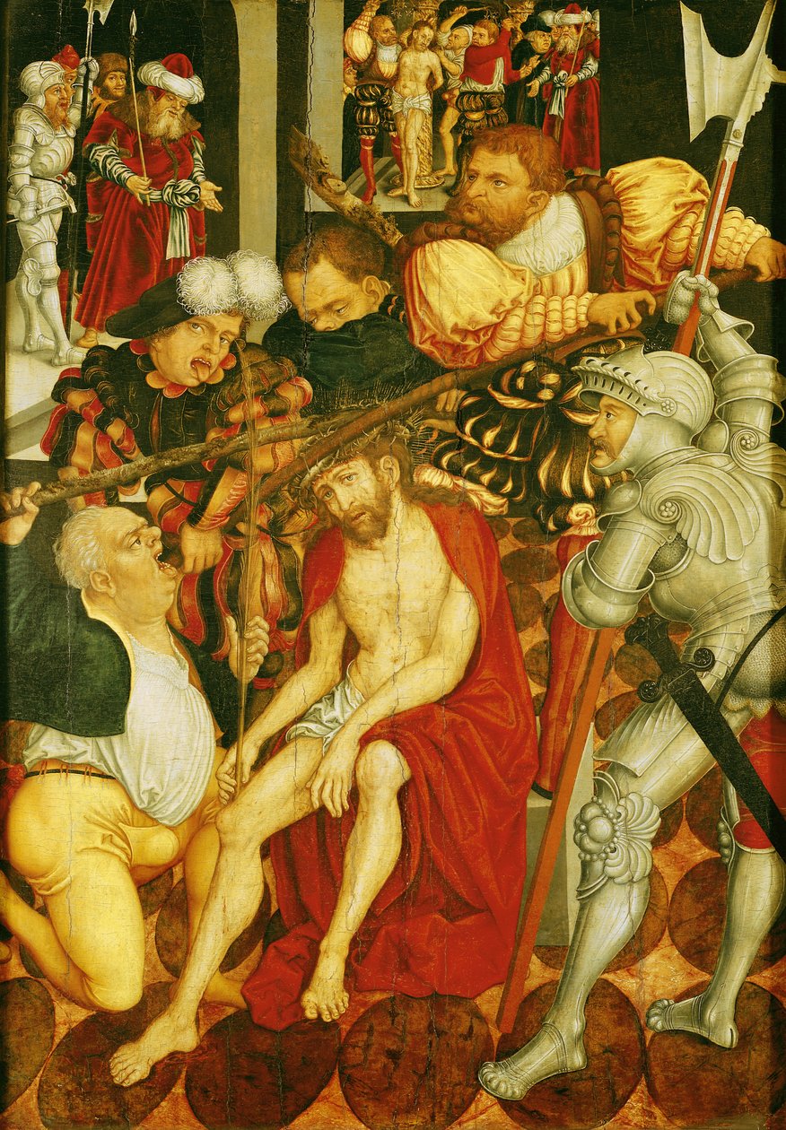 The Mocking of Christ by Lucas Cranach the Elder