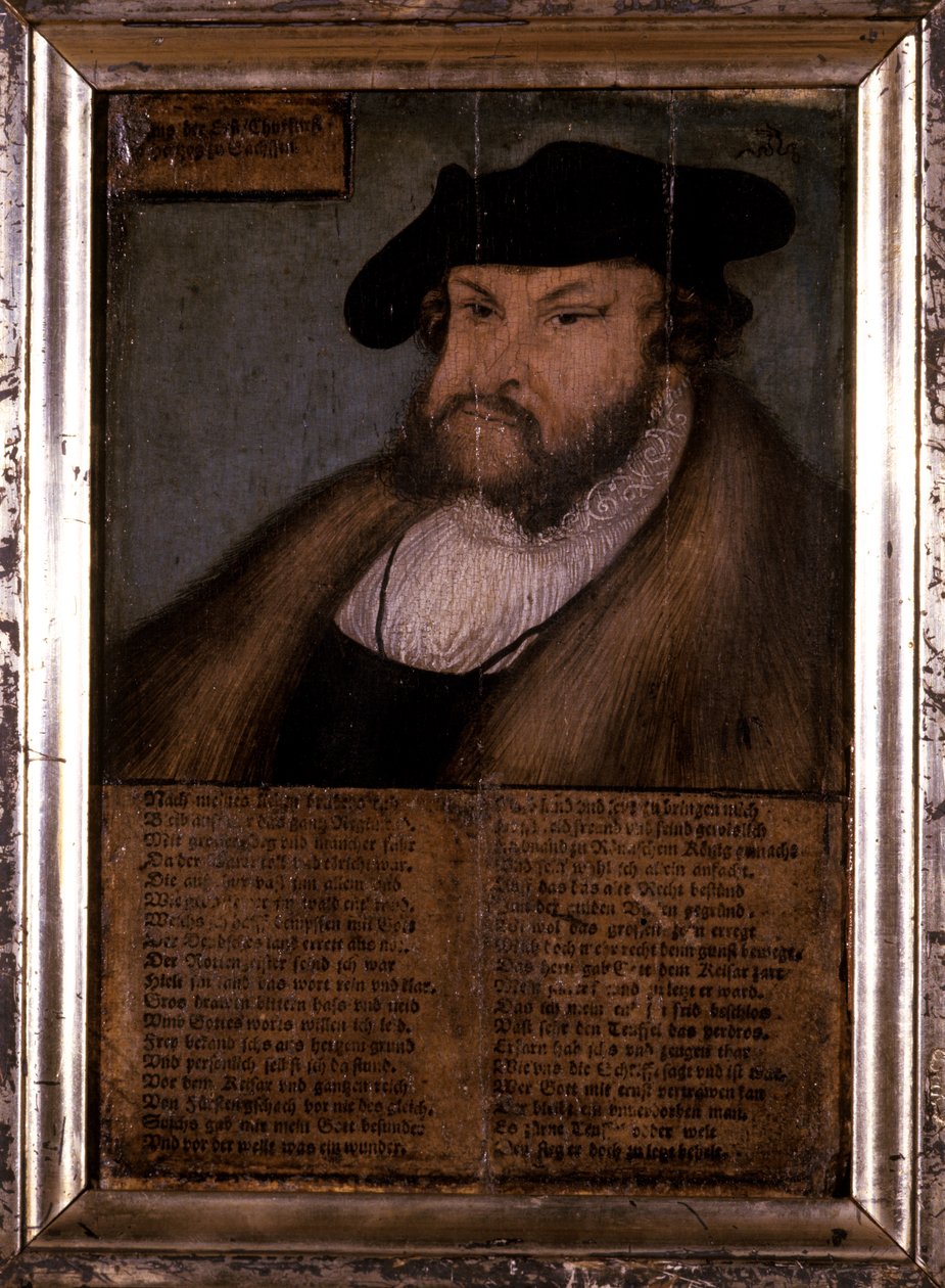 John the Steadfast, Elector of Saxony by Lucas Cranach the Elder
