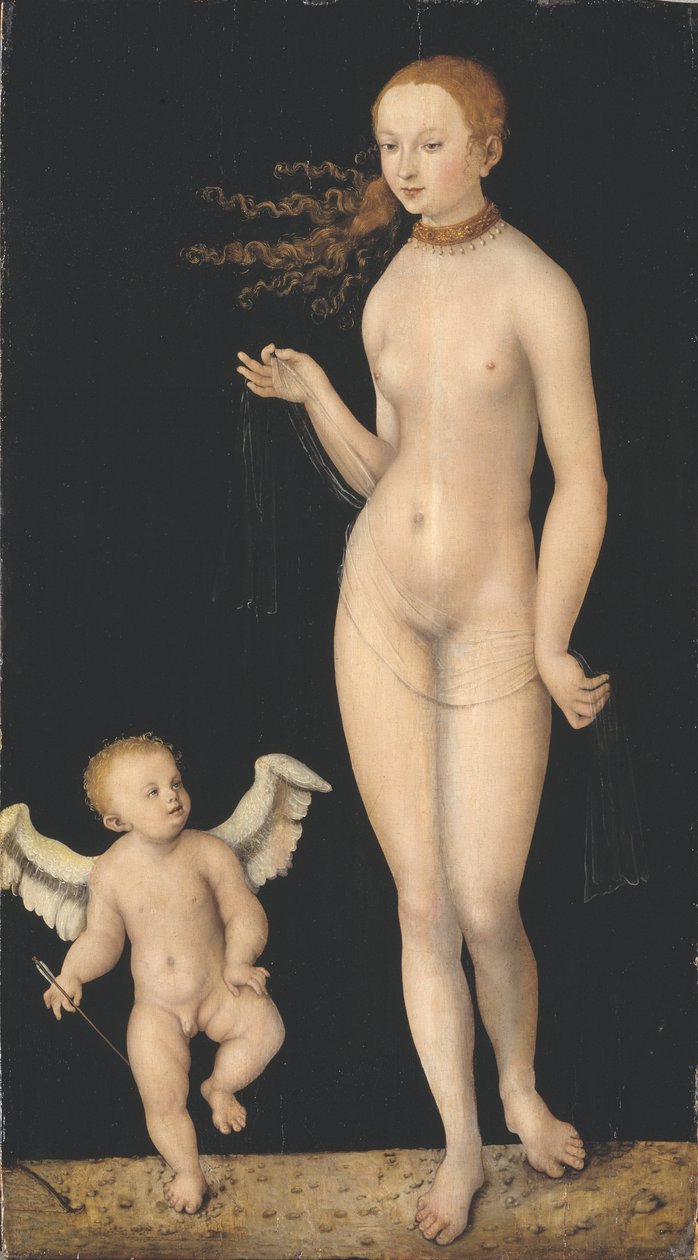 Venus and Cupid by Lucas Cranach the Elder