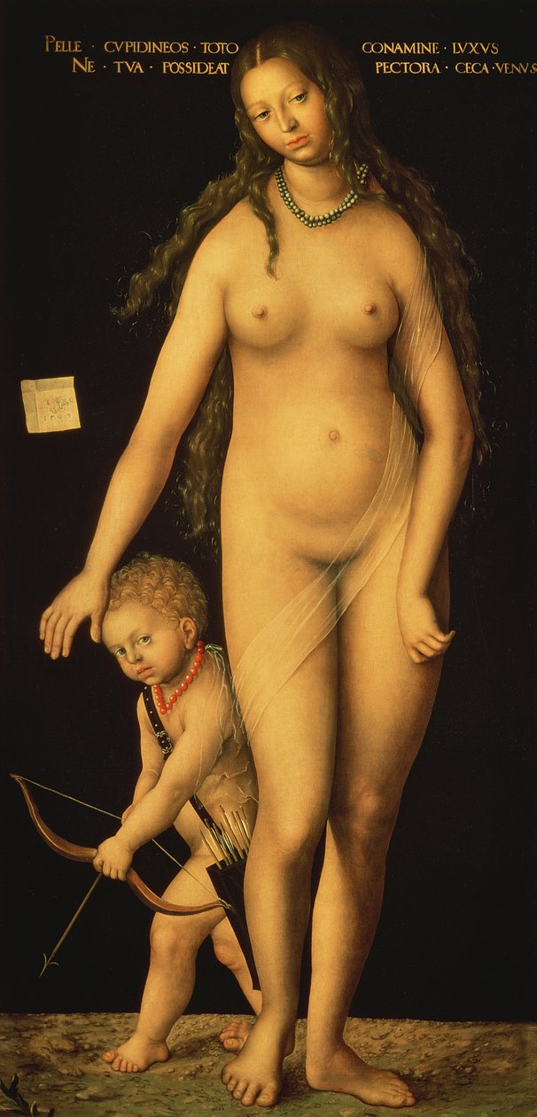 Venus and Cupid by Lucas Cranach the Elder