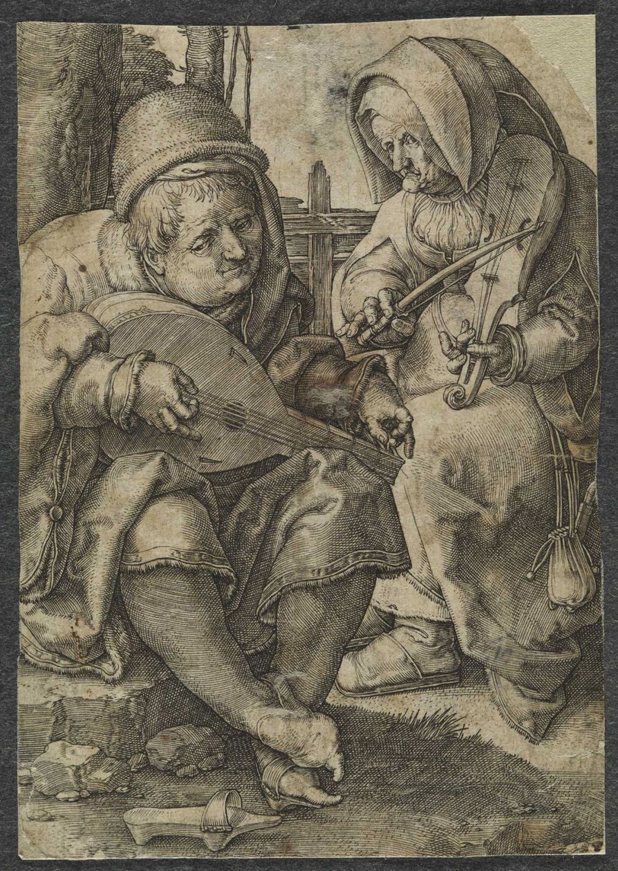 The Musicians by Lucas van Leyden