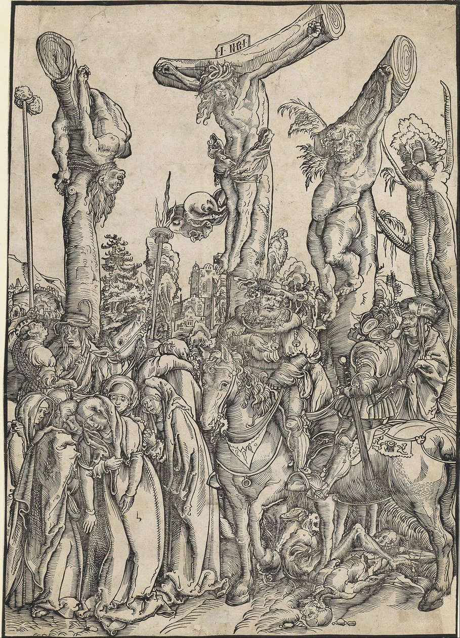 The Crucifixion by Lucas Cranach the Elder