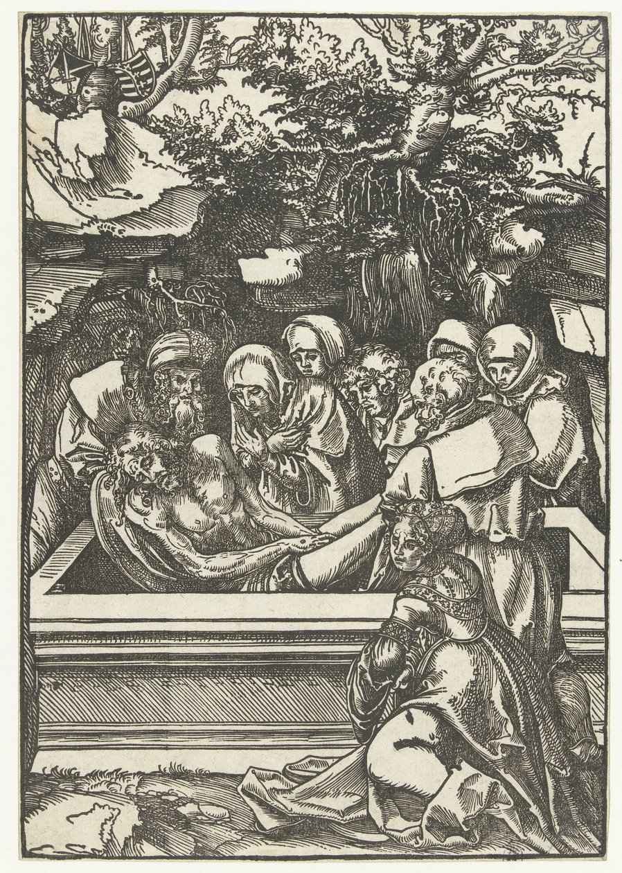 Entombment (series title) by Lucas Cranach