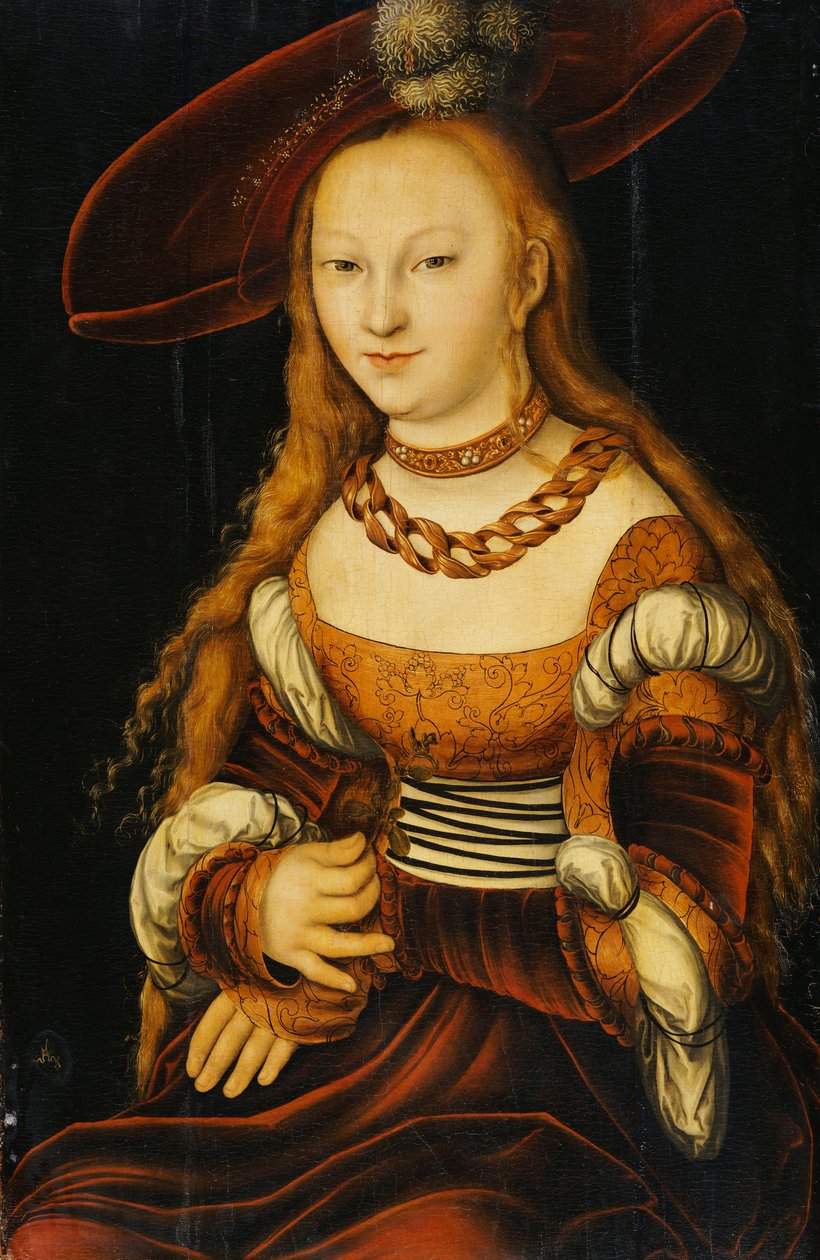 Portrait of a Young Lady by Lucas Cranach