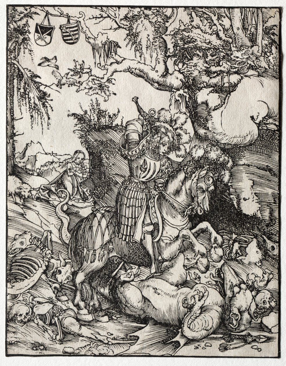 St. George Slaying the Dragon by Lucas Cranach