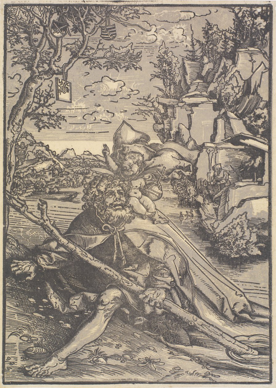 St Christopher by Lucas Cranach d.Æ.
