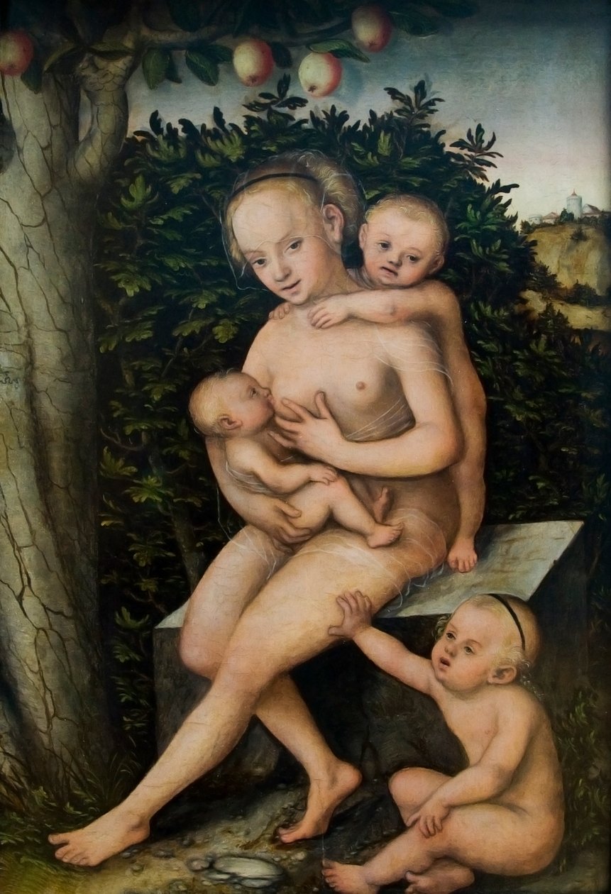 Caritas by Lucas Cranach the Elder