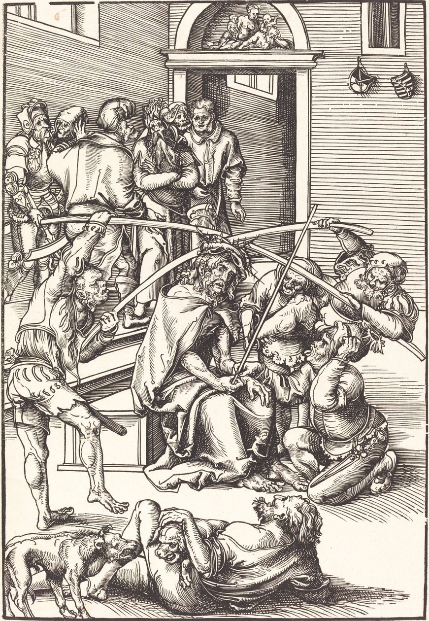 Christ Crowned with Thorns by Lucas Cranach the Elder