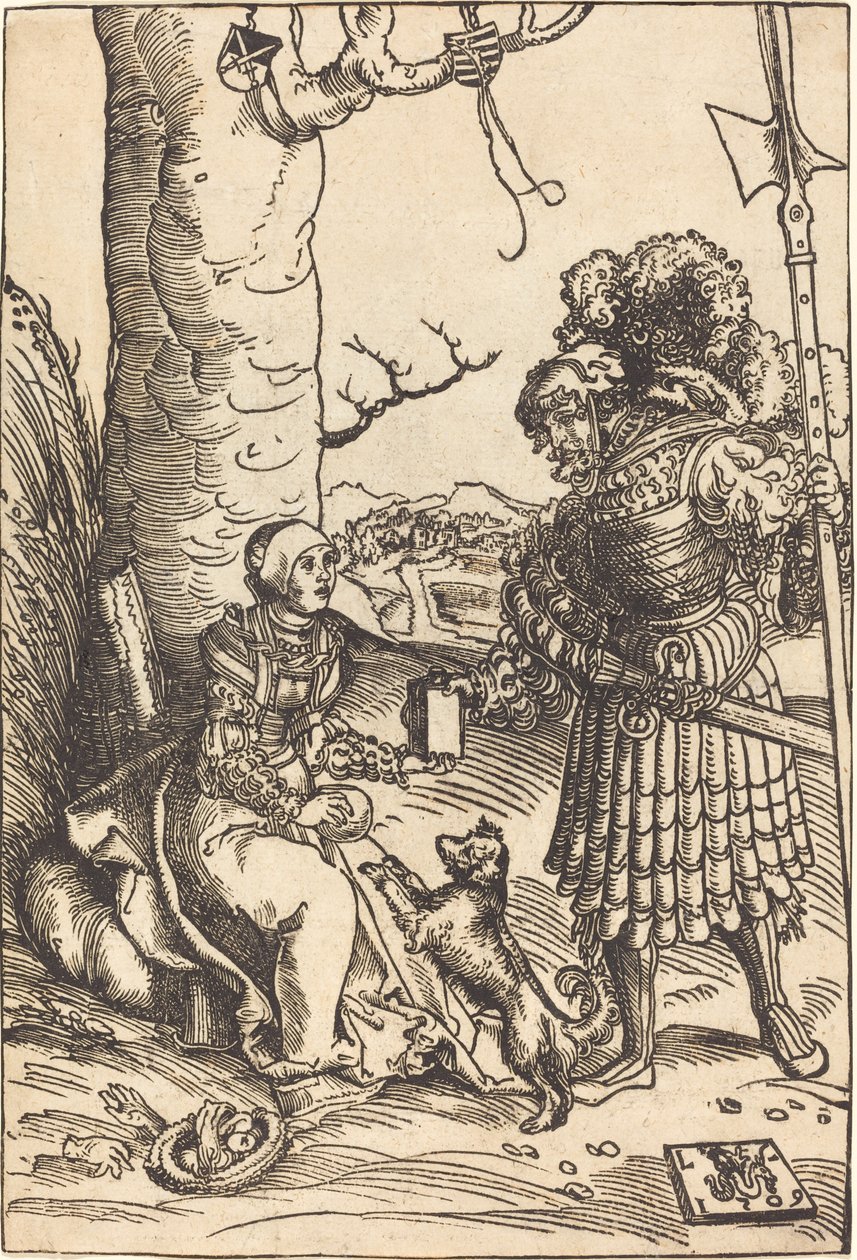 David and Abigail by Lucas Cranach the Elder
