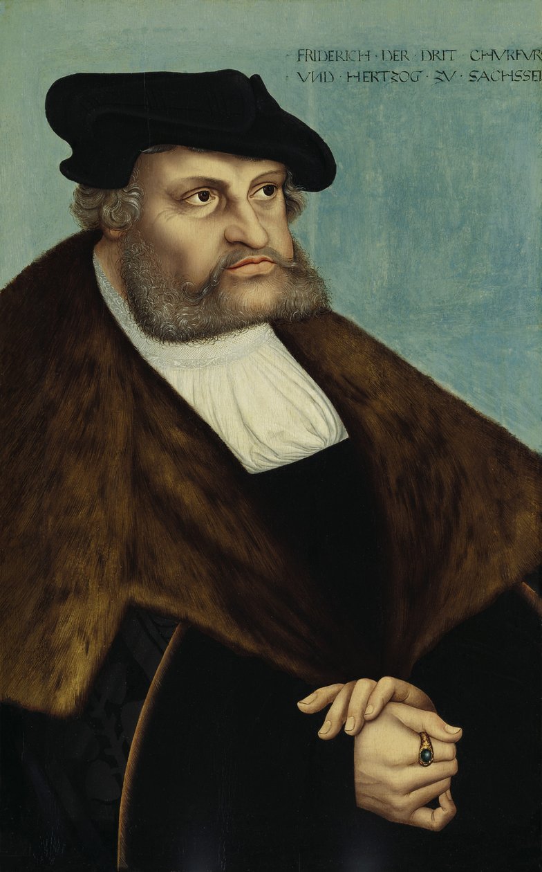 Elector Friedrich the Wise by Lucas Cranach the Elder