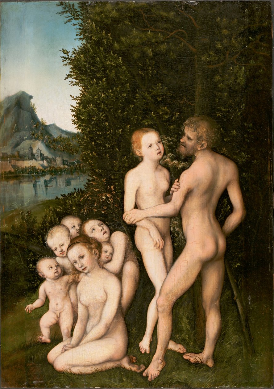 Primeval People by Lucas Cranach the Elder