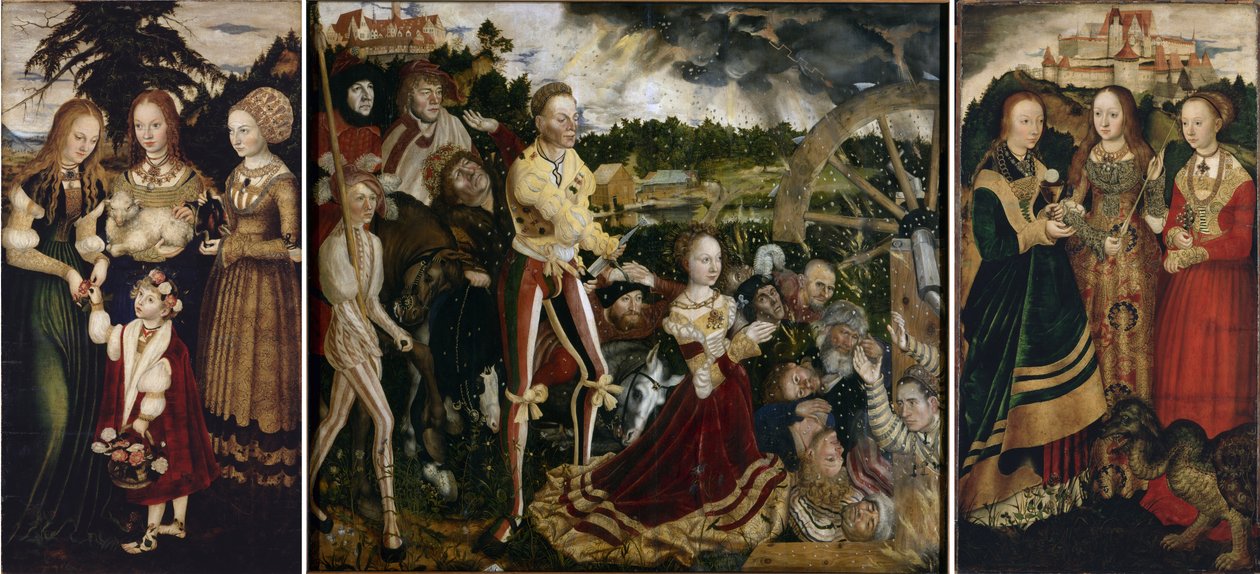 Catherine Altar by Lucas Cranach the Elder