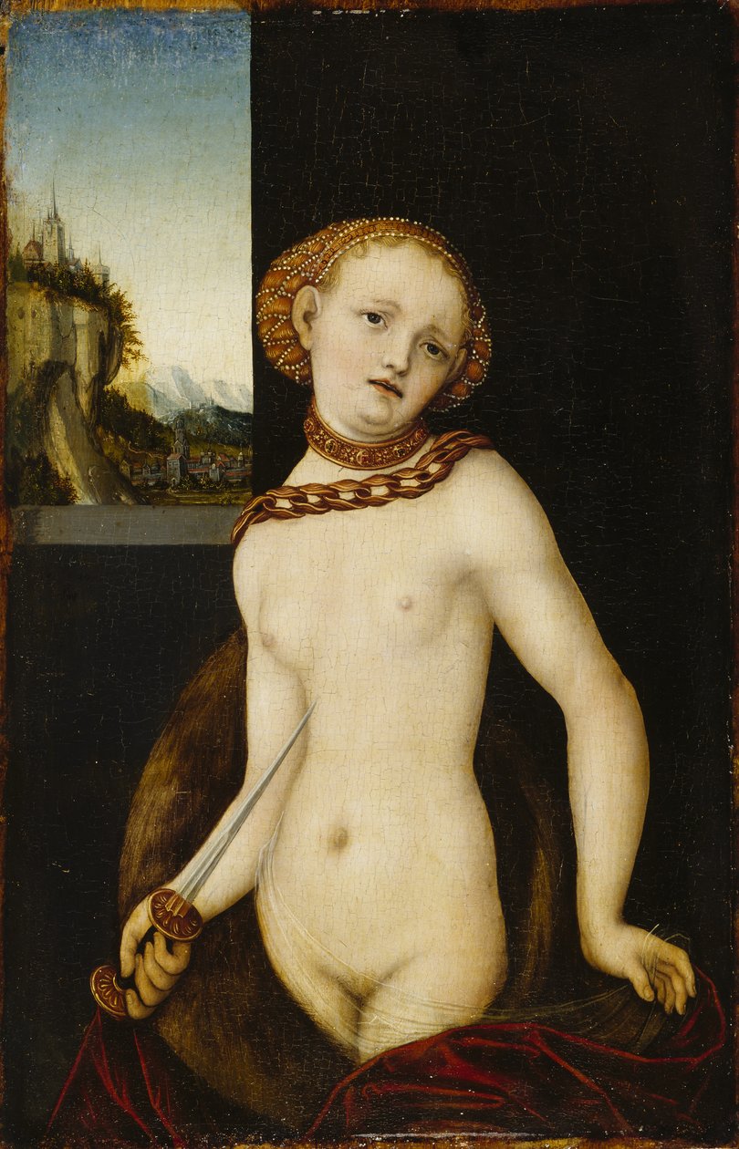 Lucretia by Lucas Cranach the Elder