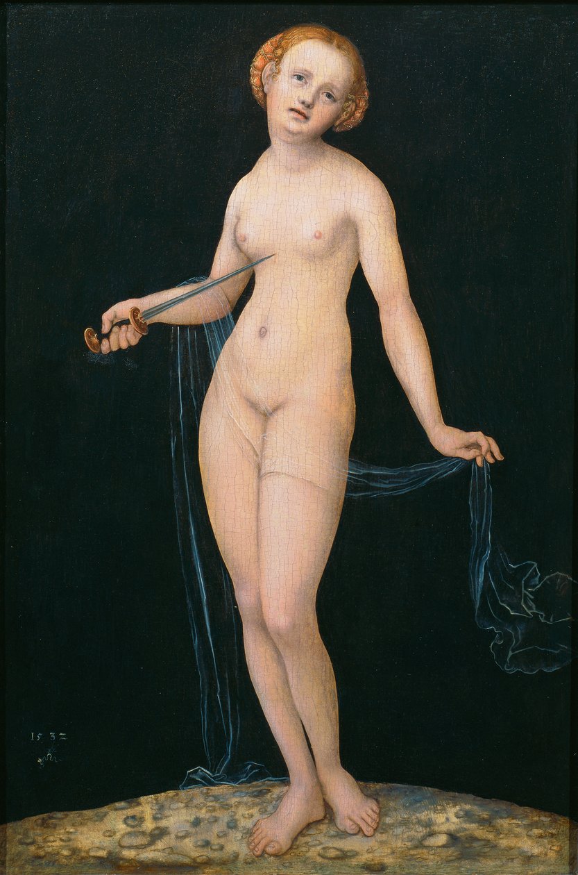 Lucretia by Lucas Cranach the Elder