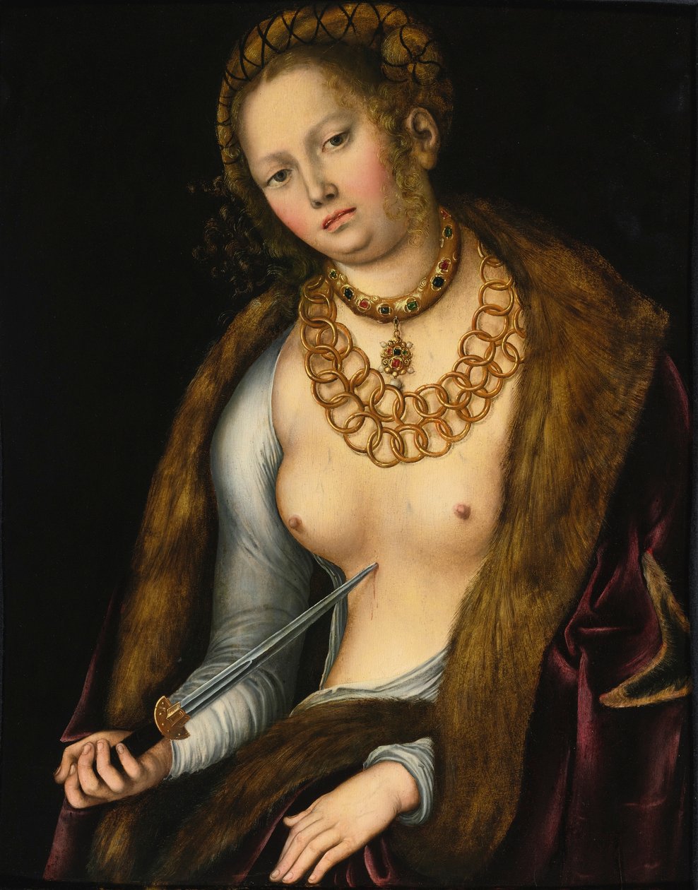 Lucretia by Lucas Cranach the Elder