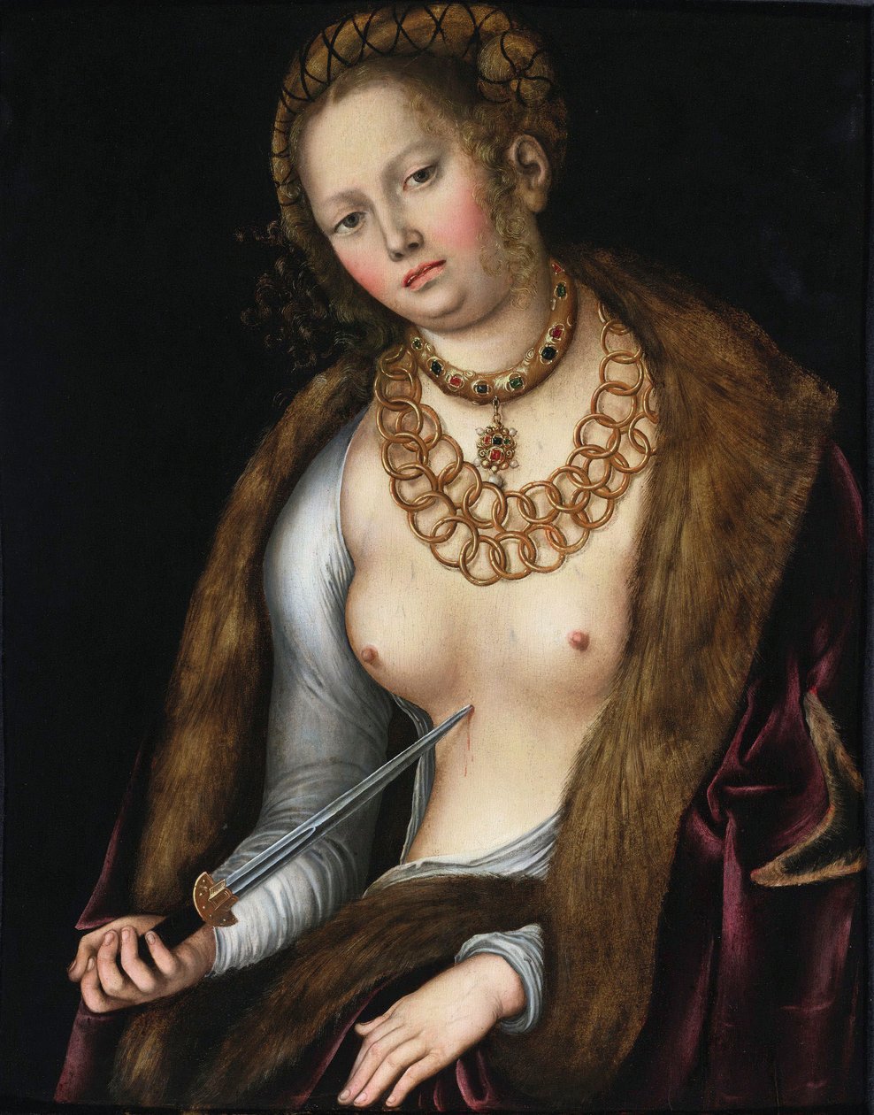 Lucretia by Lucas Cranach the Elder