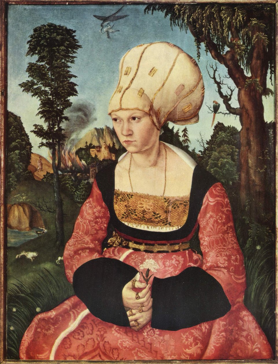 Portrait of Anna Cuspinian by Lucas Cranach the Elder