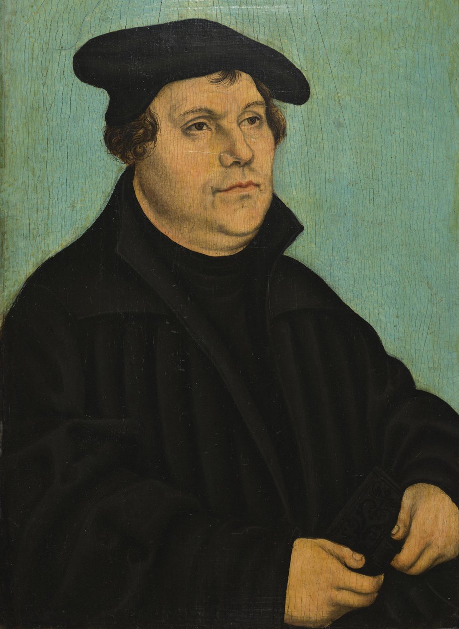Portrait of Luther by Lucas Cranach the Elder