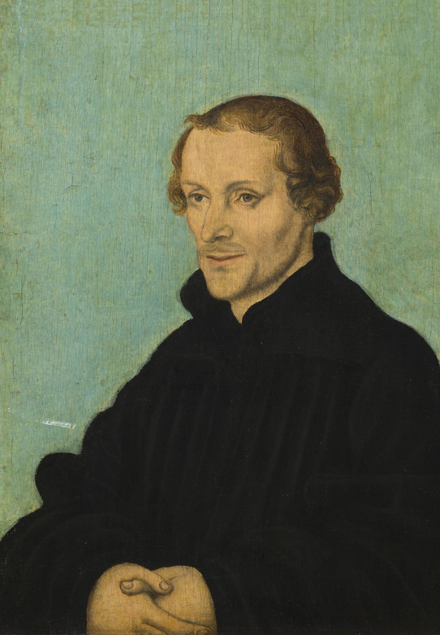 Portrait of Philipp Melanchthon by Lucas Cranach the Elder