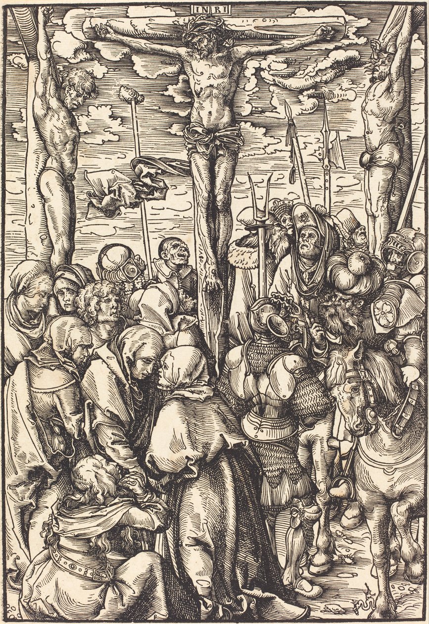 The Crucifixion by Lucas Cranach the Elder