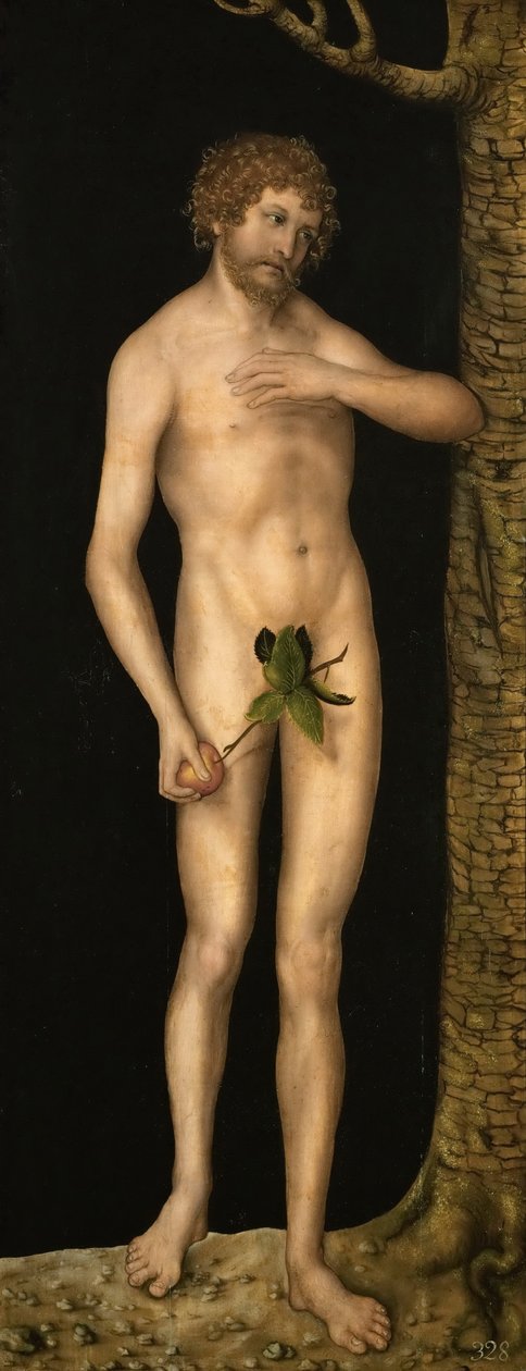 The Fall of Man by Lucas Cranach the Elder