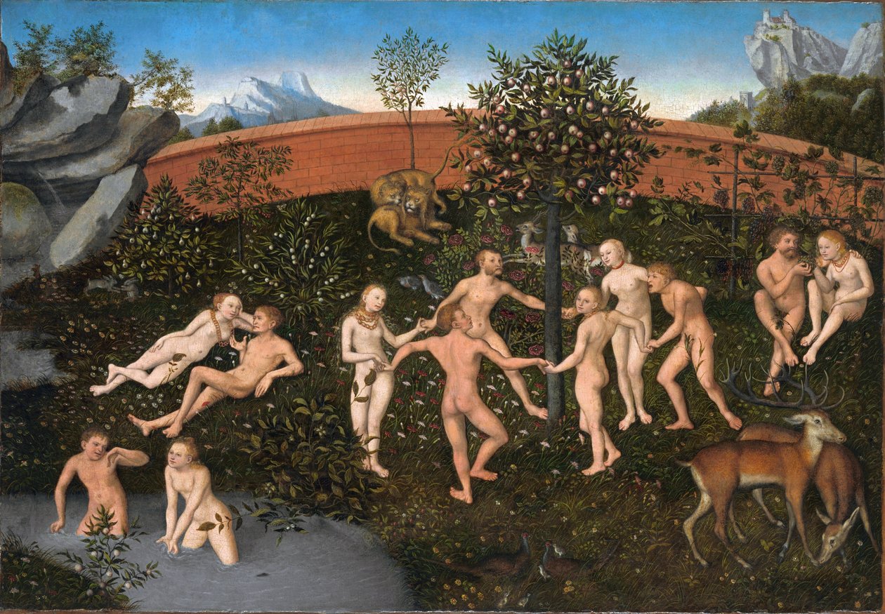 The Golden Age by Lucas Cranach the Elder